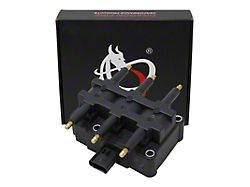Dragon Fire Performance Ignition Coil Pack; Black (97-03 8.0L RAM 2500 w/ 4-Pin Terminal)