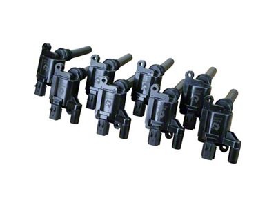 Dragon Fire Performance Ignition Coil Packs; Black (03-05 5.7L RAM 2500)