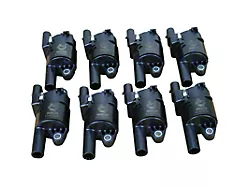 Dragon Fire Performance Ignition Coil Packs; Black (07-13 V8 Sierra 1500 w/ Round Coils)
