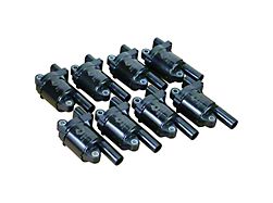 Dragon Fire Performance Ignition Coil Packs; Black (14-18 V8 Sierra 1500 w/ Round Coils)