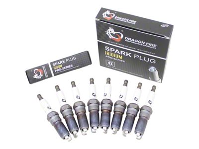 Dragon Fire Performance Iridium Spark Plugs (15-20 V8 Tahoe)