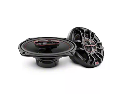 DS18 GEN-X 6x9-Inch 4-Way Coaxial Speakers; 60 Watts (Universal; Some Adaptation May Be Required)