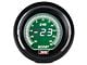 Prosport 52mm EVO Series Digital Boost Gauge; Electrical; Green/White (Universal; Some Adaptation May Be Required)