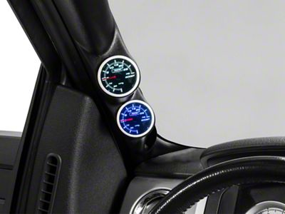 Prosport 52mm Performance Series Boost Gauge; Mechanical; 30 PSI; Blue/White (Universal; Some Adaptation May Be Required)