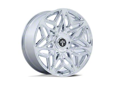 DUB Anomaly Chrome 6-Lug Wheel; 24x10; 25mm Offset (07-14 Tahoe)