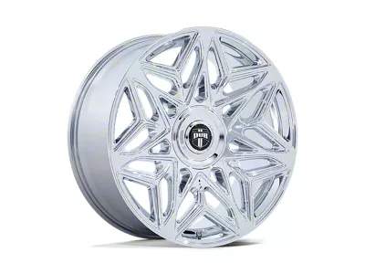 DUB Anomaly Chrome 6-Lug Wheel; 24x10; 25mm Offset (99-06 Silverado 1500)