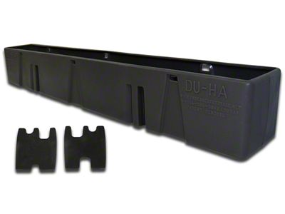 Behind-the-Seat Storage; Black (07-18 Sierra 1500 Regular Cab)