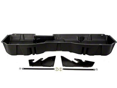 Underseat Storage; Black (14-18 Silverado 1500 Double Cab, Crew Cab)