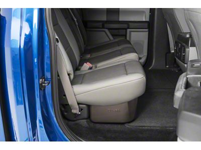 Underseat Storage; Brown (15-24 F-150 SuperCab, SuperCrew)