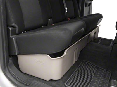 Underseat Storage; Light Gray (07-13 Silverado 1500 Extended Cab, Crew Cab)