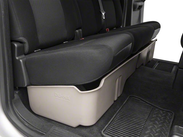 Underseat Storage; Light Gray (07-13 Silverado 1500 Extended Cab, Crew Cab)