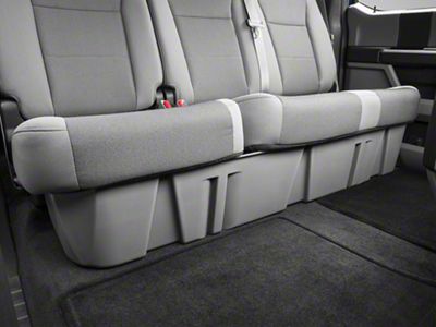 Underseat Storage; Light Gray (15-25 F-150 SuperCab, SuperCrew)