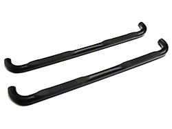Barricade 3-Inch Side Step Bars; Black (19-25 RAM 1500 Quad Cab)