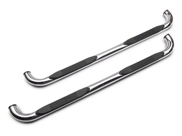Barricade 3-Inch Side Step Bars; Stainless Steel (19-24 RAM 1500 Quad Cab)