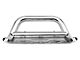 Barricade 3.50-Inch Oval Bull Bar with Skid Plate; Stainless Steel (19-24 RAM 1500, Excluding Rebel & TRX)