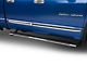 Barricade 4-Inch Flat Oval Running Boards; Stainless Steel (02-08 RAM 1500 Quad Cab)