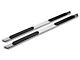Barricade 4-Inch Flat Oval Running Boards; Stainless Steel (04-14 F-150 SuperCab)