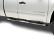 Barricade 4-Inch Flat Oval Running Boards; Stainless Steel (07-13 Silverado 1500 Extended Cab)
