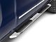 Barricade 4-Inch Flat Oval Running Boards; Stainless Steel (14-18 Silverado 1500 Double Cab)