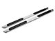 Barricade 4-Inch Flat Oval Running Boards; Stainless Steel (99-06 Silverado 1500 Extended Cab)