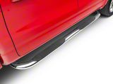 Barricade 4-Inch Oval Bent End Side Step Bars; Stainless Steel (19-25 RAM 1500 Crew Cab)