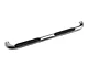 Barricade 4-Inch Oval Bent End Side Step Bars; Stainless Steel (19-24 RAM 1500 Crew Cab)