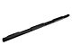 RedRock 5-Inch Oval Bent End Wheel to Wheel Side Step Bars; Black (07-13 Silverado 1500 Extended Cab w/ 6.50-Foot Standard Box, Crew Cab)