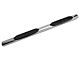 Barricade 5-Inch Oval Straight End Running Boards; Stainless Steel (99-13 Sierra 1500)