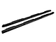 RedRock 5-Inch Oval Bent End Wheel to Wheel Side Step Bars; Black (07-13 Sierra 1500 Extended Cab w/ 6.50-Foot Standard Box, Crew Cab)