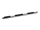 Barricade 5-Inch Oval Bent End Wheel to Wheel Side Step Bars; Stainless Steel (07-13 Sierra 1500 Extended Cab w/ 6.50-Foot Standard Box, Crew Cab)