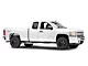 Barricade 5-Inch Oval Bent End Wheel to Wheel Side Step Bars; Stainless Steel (07-13 Silverado 1500 Extended Cab w/ 6.50-Foot Standard Box, Crew Cab)