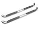 Barricade 4-Inch Oval 90 Degree Bent End Side Step Bars; Stainless Steel (15-20 Colorado/Canyon Extended Cab)