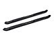 Barricade 4-Inch Oval Bent End Side Step Bars; Black (15-20 Colorado/Canyon Crew Cab)