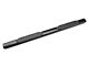 Barricade 5-Inch Oval Straight End Side Step Bars; Black (15-20 Colorado/Canyon Crew Cab)