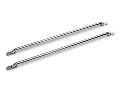 Barricade Bed Rail; Stainless Steel (11-16 F-350 Super Duty w/ 6-3/4-Foot Bed)