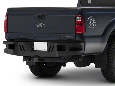 Barricade HD Rear Bumper; Textured Black (11-16 F-350 Super Duty)