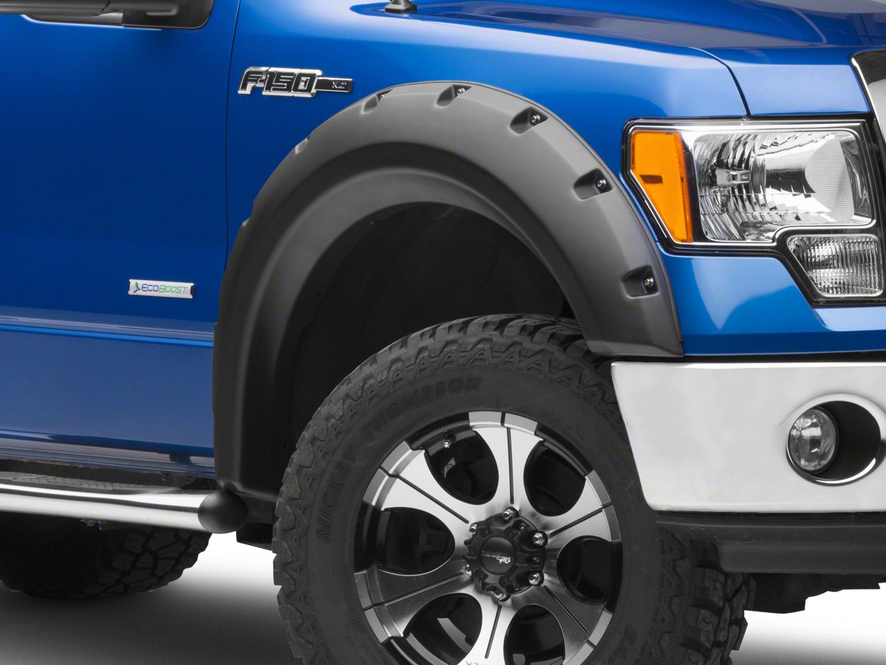 RedRock F150 2Inch Fender Flares; Matte Black T527568 (0914 F150