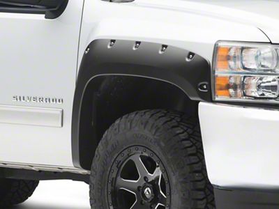 RedRock Pocket Style Fender Flares (07-13 Silverado 1500, Excluding Classic Models)