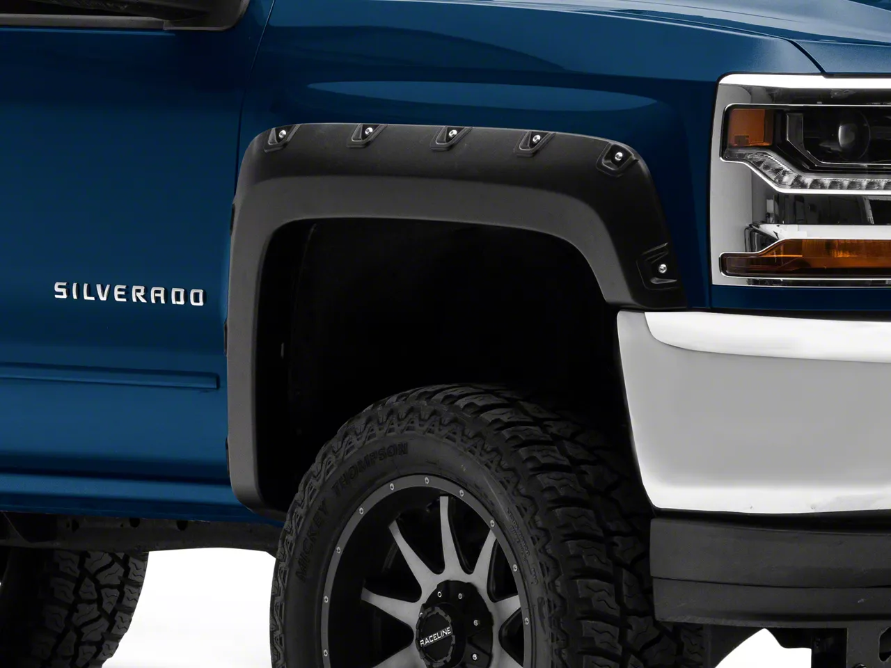 RedRock Silverado 1500 Pocket Style Fender Flares S111312 (1418