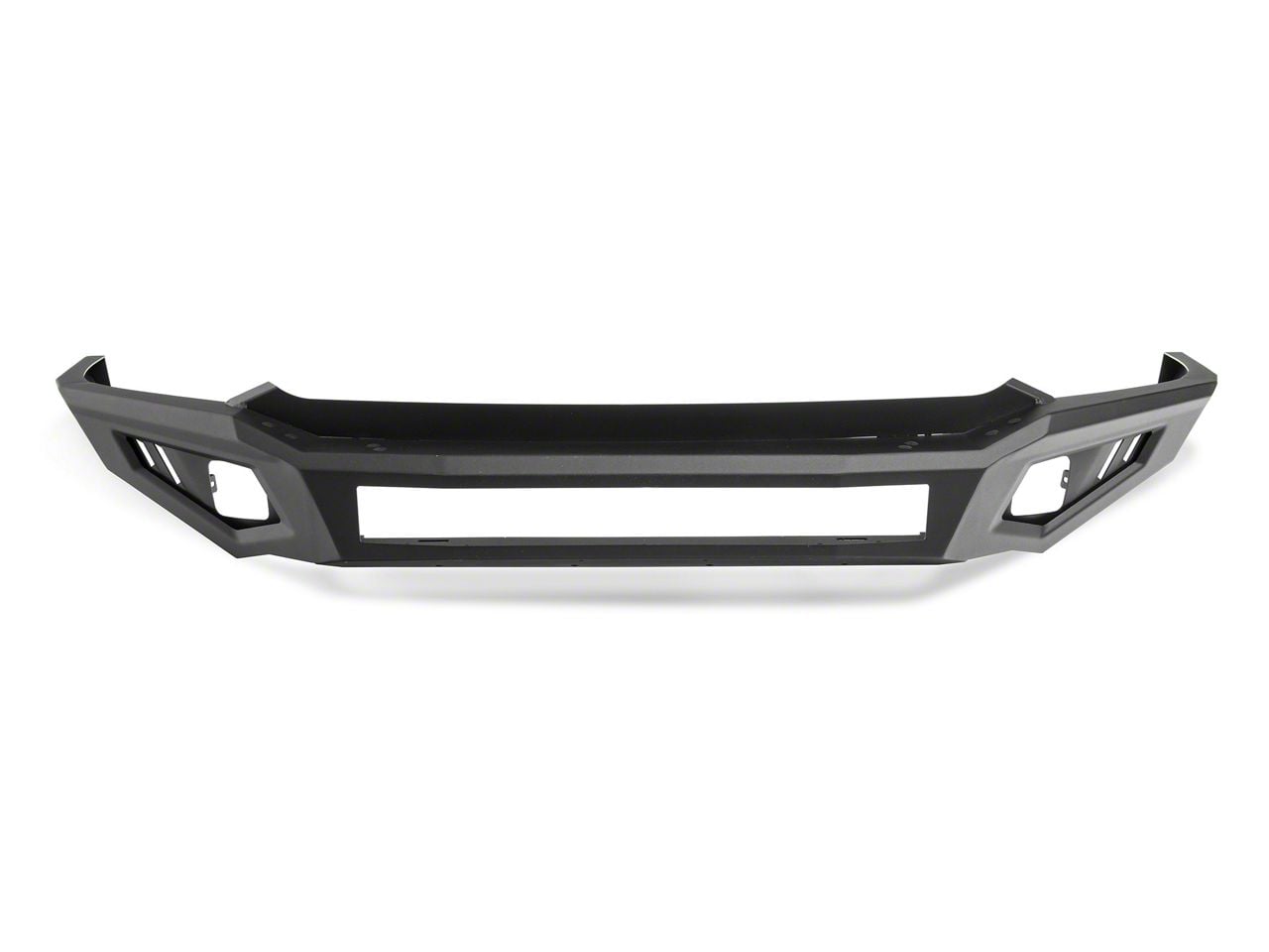 Front Bumper Cover Kit For 2019-2024 Ram 1500 – Complete Assembly With Fog Lights (Black, Unfinished)