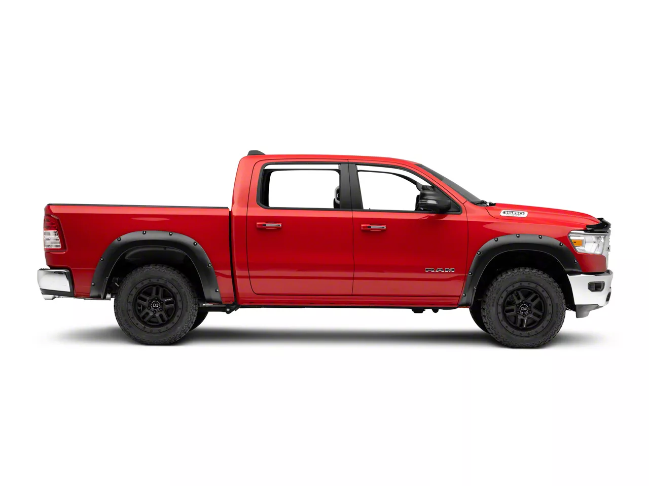 RedRock RAM 1500 Pocket Style Fender Flares R111281 (19-24 RAM 1500 ...