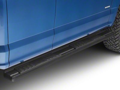 Barricade S6 Running Boards; Black (15-24 F-150 SuperCab, SuperCrew)