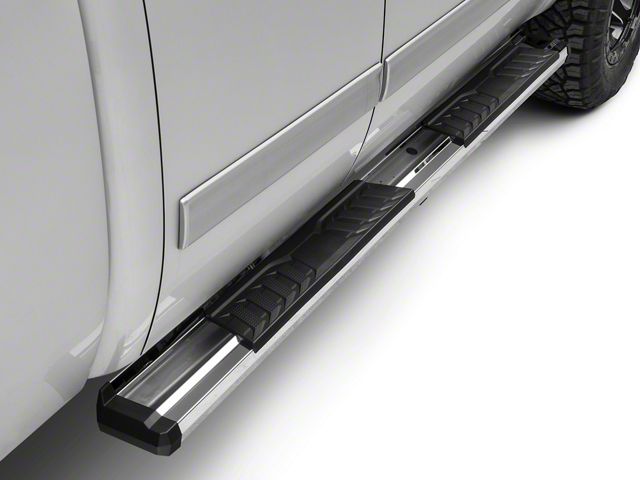 Barricade S6 Running Boards; Stainless Steel (07-13 Silverado 1500 Extended Cab, Crew Cab)