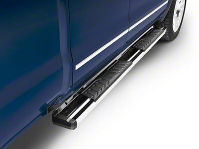 Barricade S6 Running Boards; Stainless Steel (14-18 Sierra 1500 Double Cab, Crew Cab)