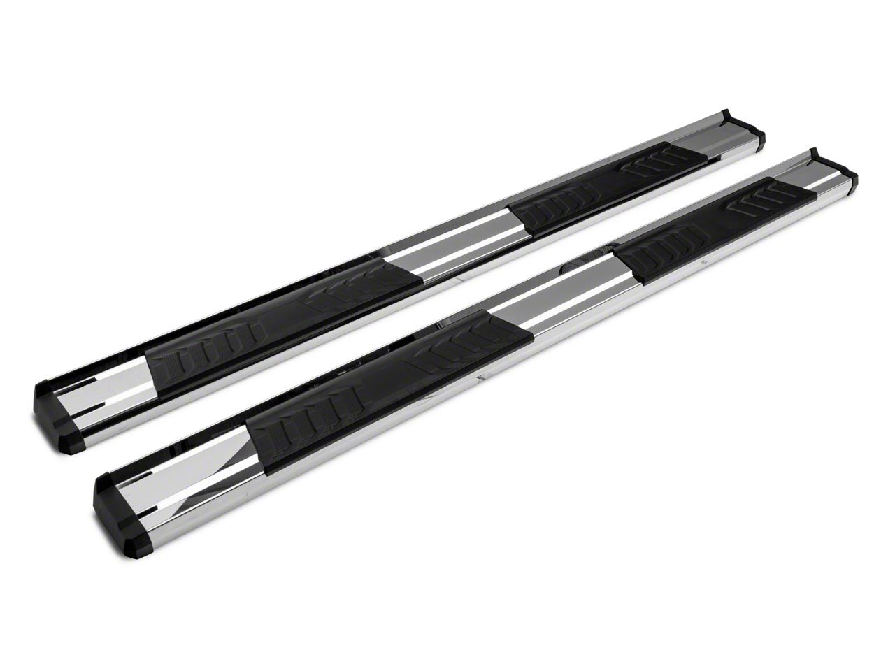 Barricade Silverado 1500 S6 Running Boards; Stainless Steel
