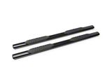 Barricade 5-Inch Oval Side Step Bars; Black (19-25 Sierra 1500 Crew Cab)