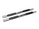Barricade 5-Inch Oval Side Step Bars; Stainless Steel (19-24 Sierra 1500 Crew Cab)