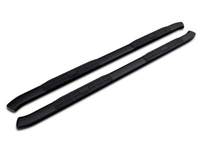 Barricade PNC Side Step Bars; Textured Black (19-24 Sierra 1500 Double Cab)