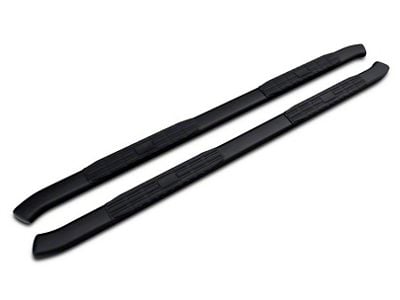 Barricade PNC Side Step Bars; Textured Black (19-25 Sierra 1500 Double Cab)