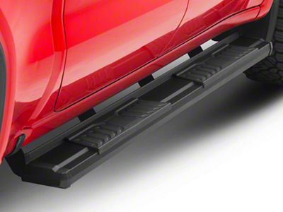 Barricade S6 Running Boards; Black (19-25 Sierra 1500 Crew Cab)